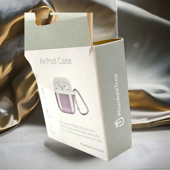 NIB PhunkeeTree Rose Gold Alloy AirPod Case - Picture 3 of 3